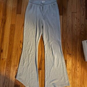 Cozy Blue Aritzia Flared Pants